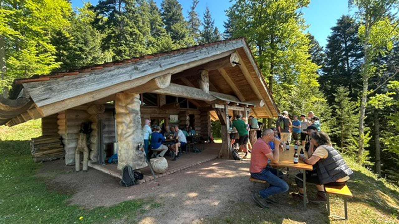 1. Mai-Wanderung des TV Schenkenzell bei Kaiserwetter